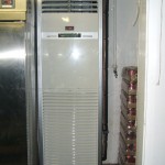 2. COlonna refrigerazione installata presso locali Cambusa
