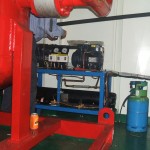 2. Gruppo frigorifero installato nei locali a bordo nave